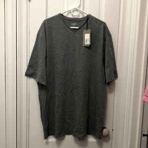 NWT Goodfellow & Co * Men's Every Wear Gray T-Shirt XXL Tall * Made in Indonesia